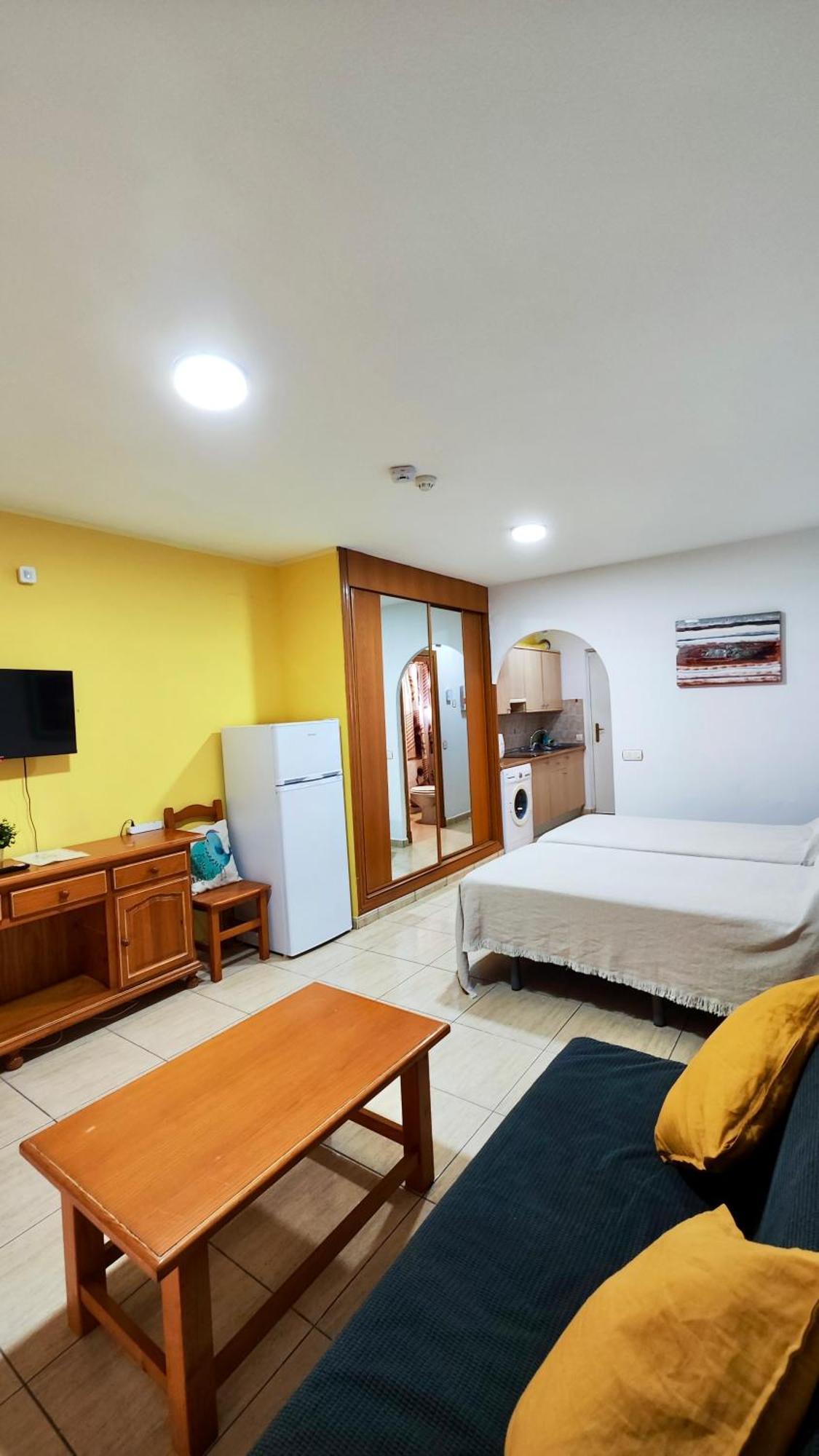 Encantador Estudio Con Terraza Privada Y Espectaculares Vistas Al Mar En Costa Del Silencio, Cerca De Los Cristianos Buitenkant foto